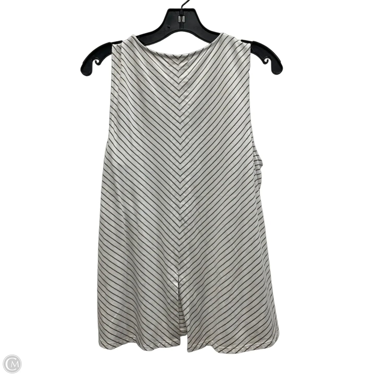 Top Sleeveless By J. Jill In Striped Pattern, Size: M