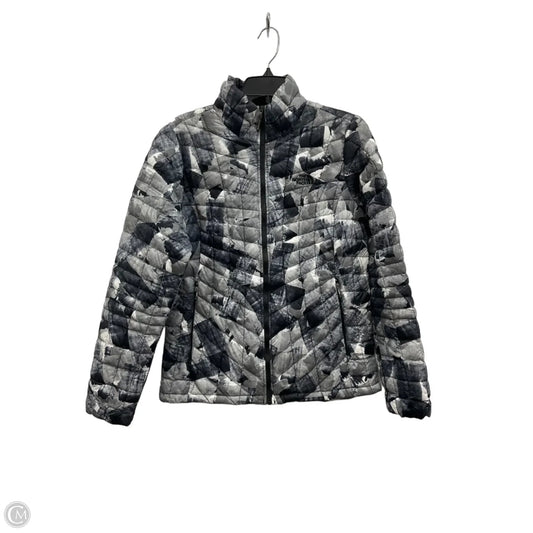 Jacket Puffer & Quilted By The North Face In Black & White, Size: M