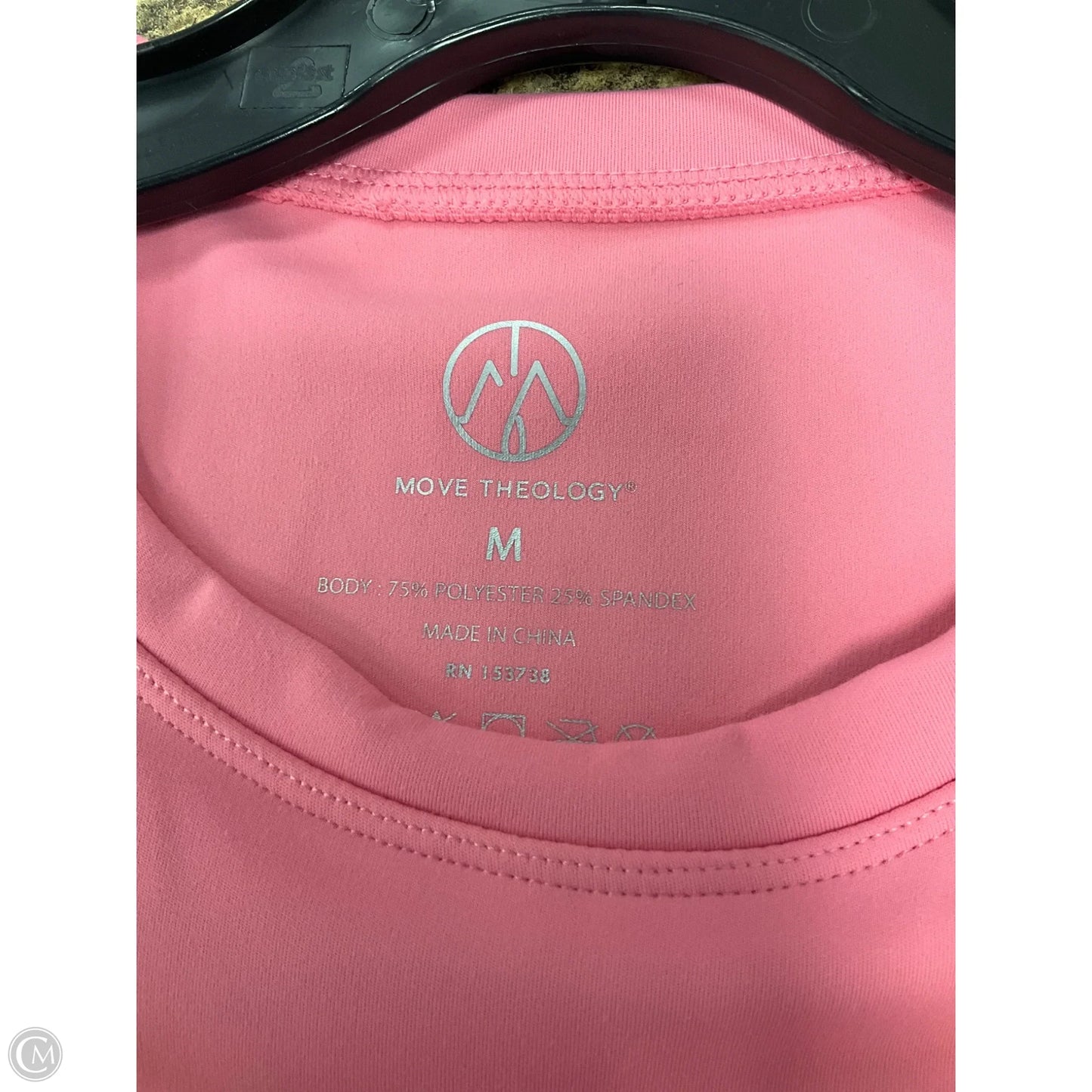 Athletic Tank Top By Move Theology In Pink, Size: M