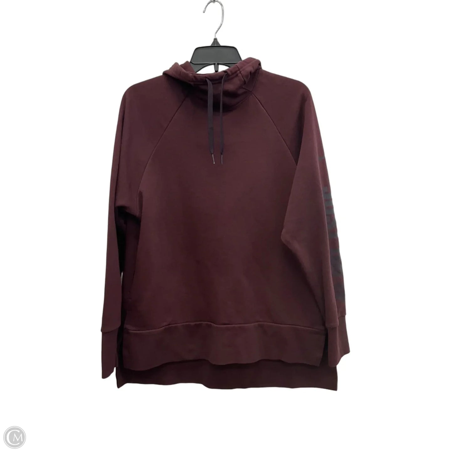 Athletic Sweatshirt Hoodie By Nike Apparel In Red, Size: M