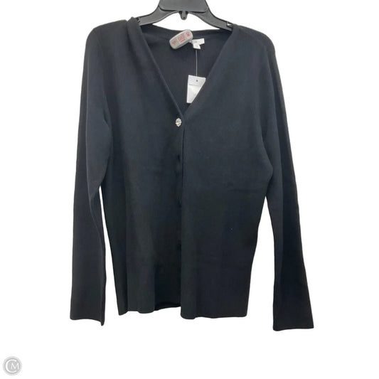 Cardigan By J. Jill In Black, Size: M