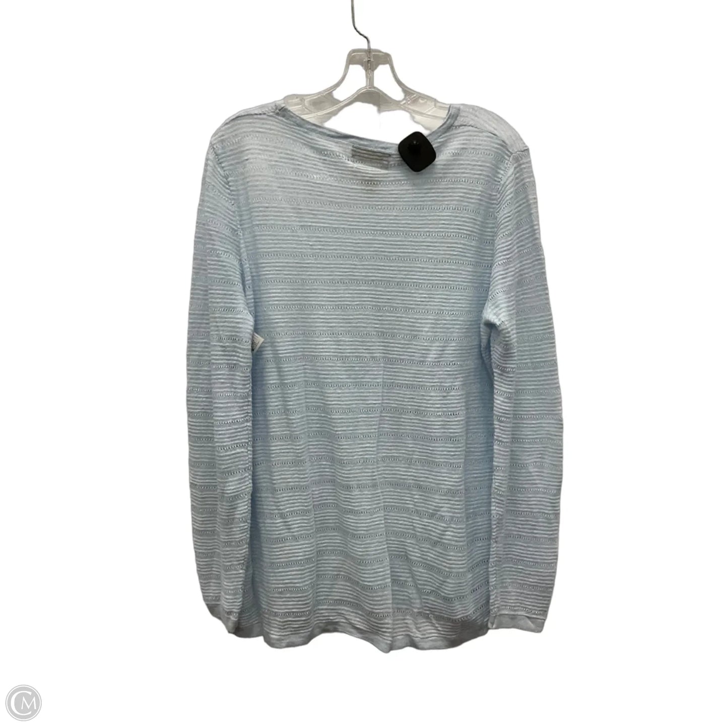 Top Long Sleeve By Cynthia Rowley In Blue, Size: L