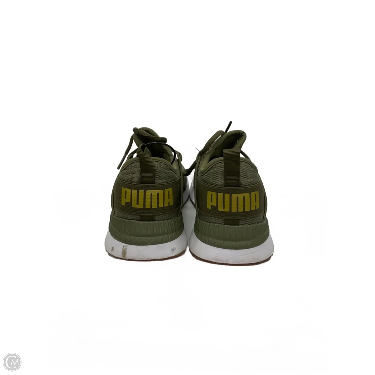 Shoes Sneakers By Puma In Green, Size: 8.5
