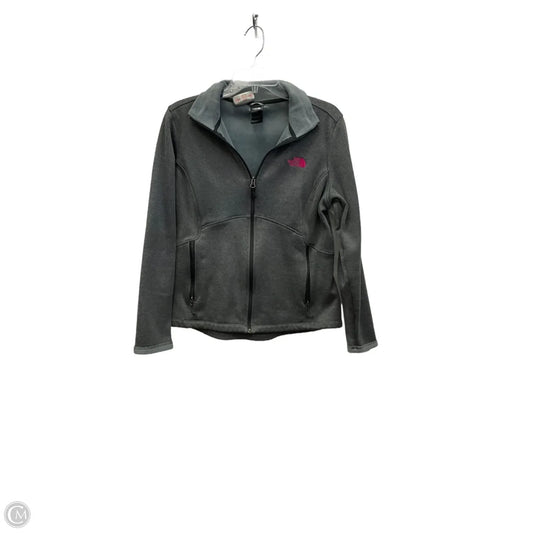 Athletic Jacket By The North Face In Grey, Size: L