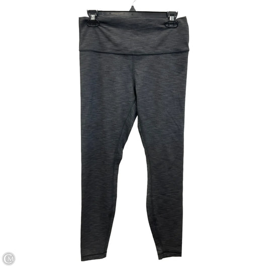Athletic Capris By Lululemon In Grey, Size: M