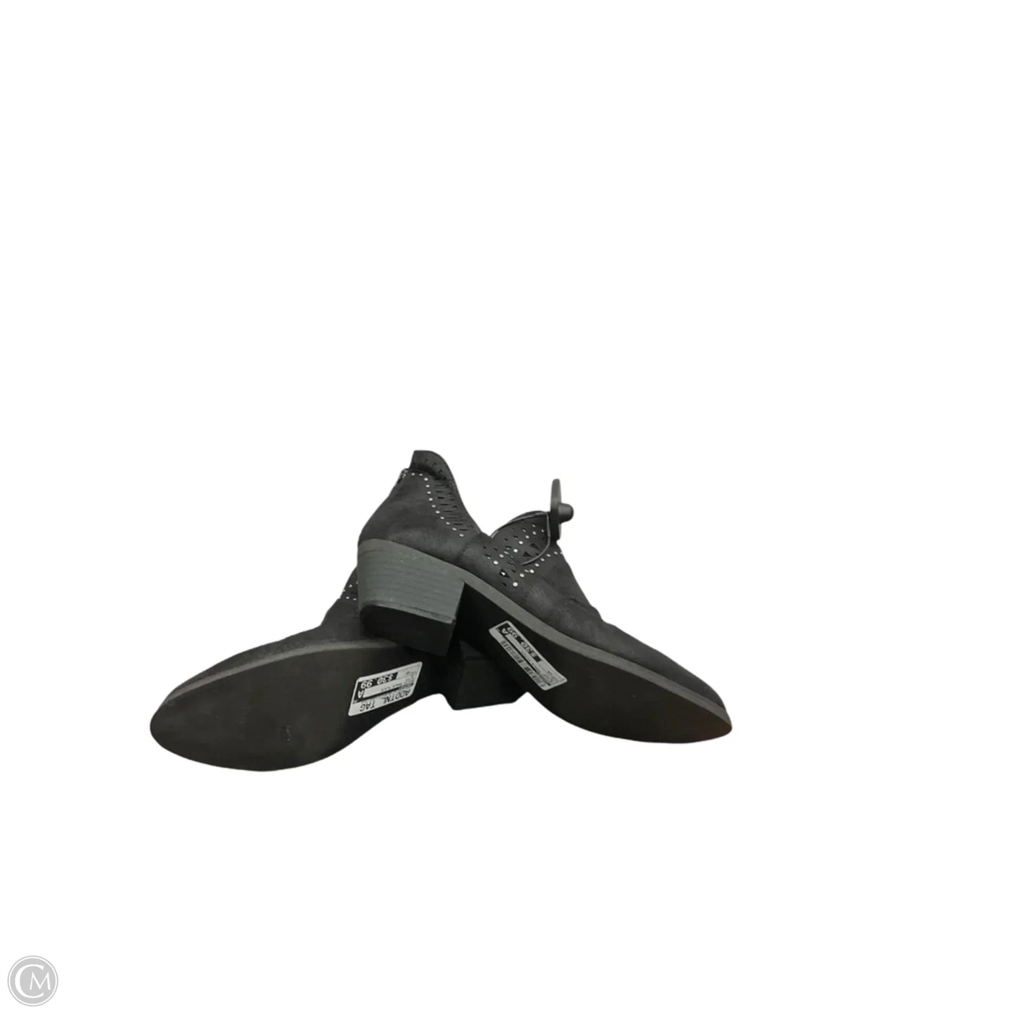 Boots Ankle Flats By Report In Black, Size: 10