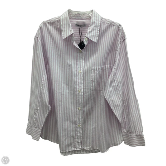 Blouse Long Sleeve By Sonoma In Purple, Size: L