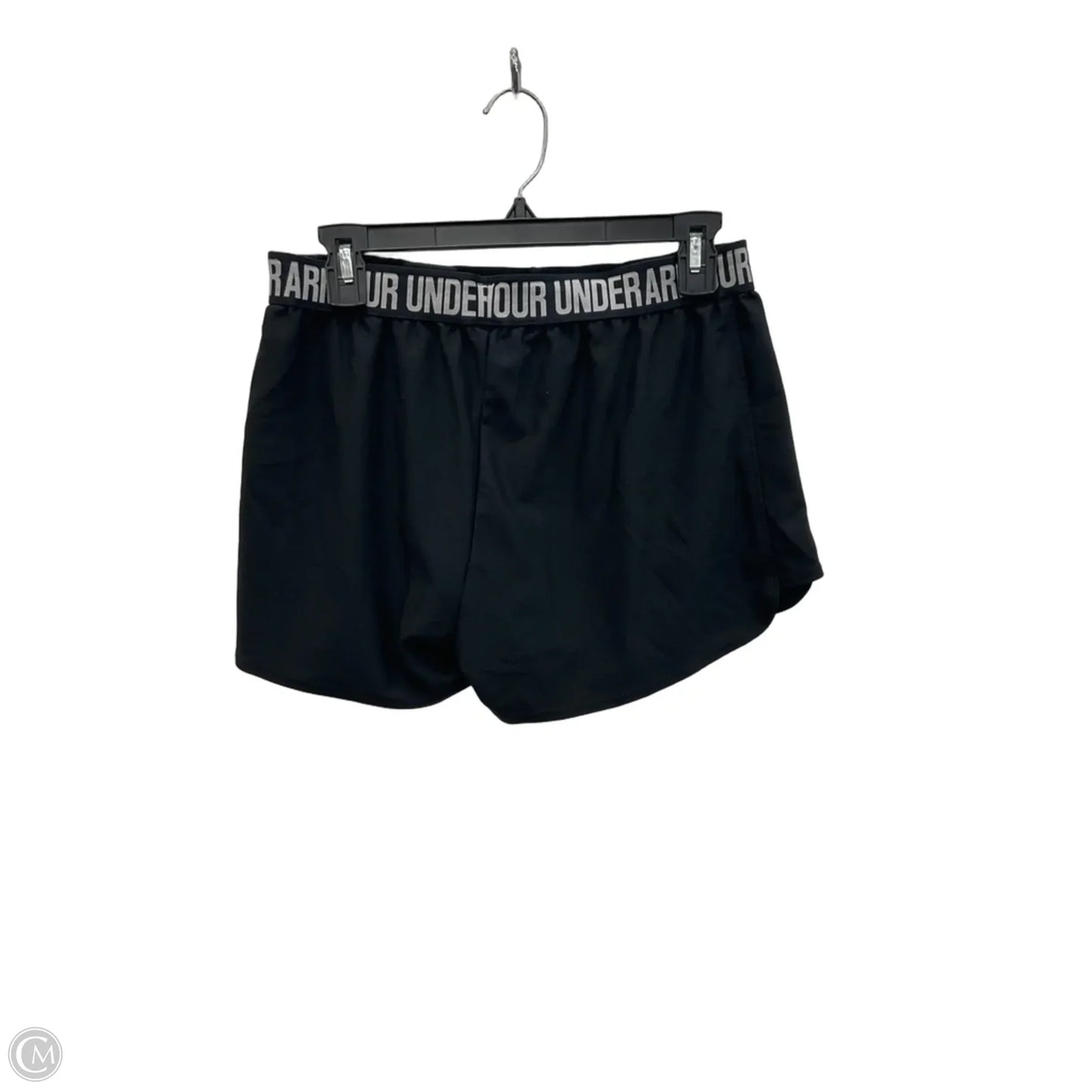Athletic Shorts By Under Armour In Black, Size: L