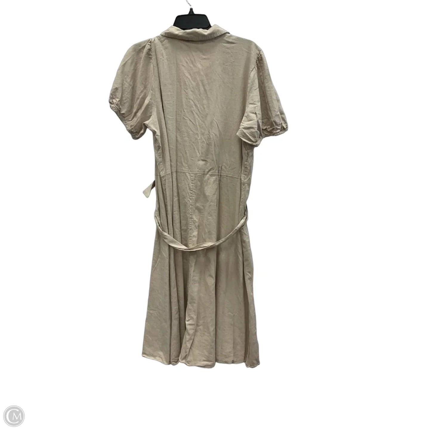 Dress Casual Maxi By Lc Lauren Conrad In Tan, Size: Xxl