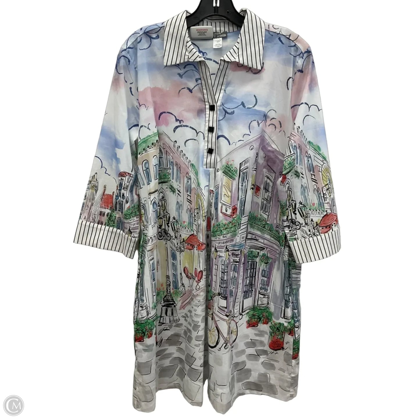 Dress Casual Short By Cmb In White, Size: L