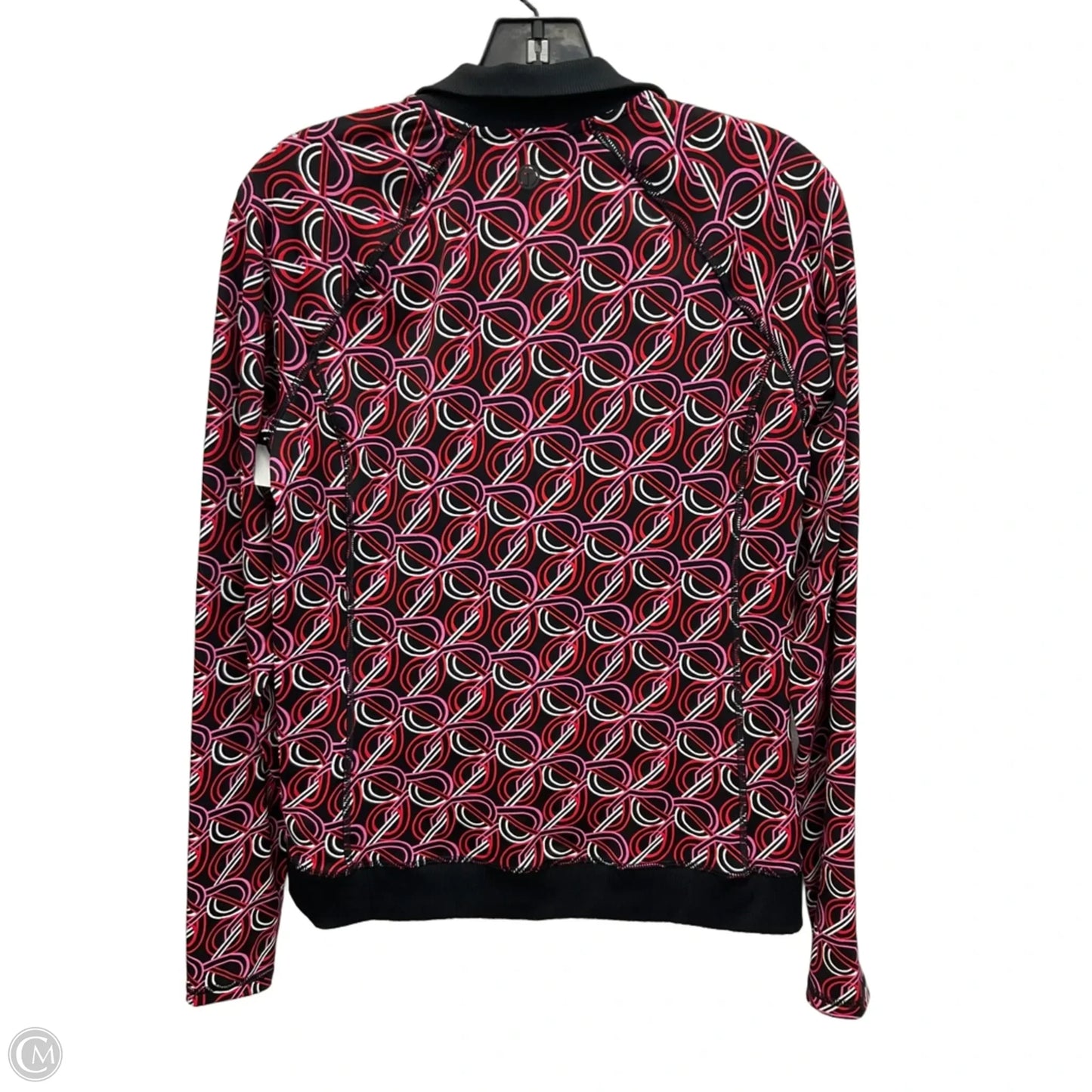 Athletic Top Long Sleeve Collar By Talbots In Pink, Size: S