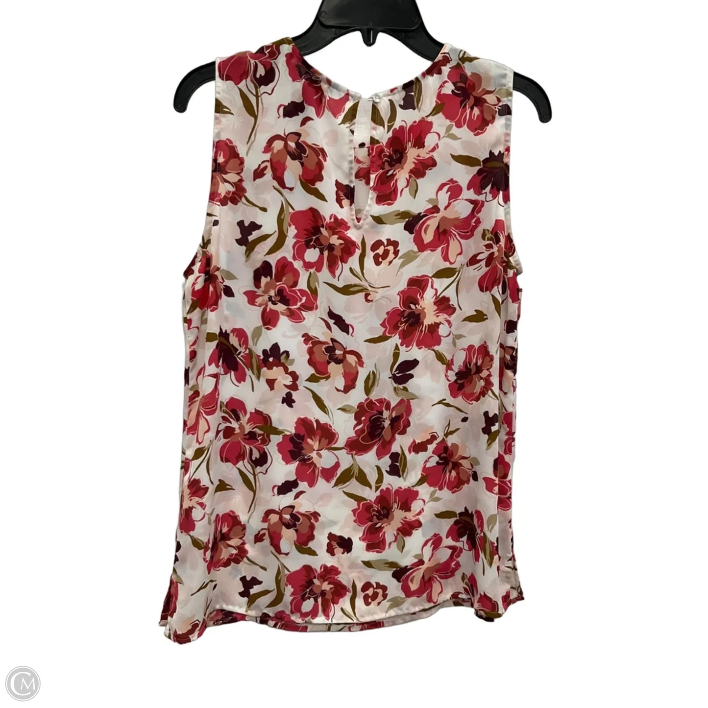 Top Sleeveless By Ann Taylor In Pink, Size: M