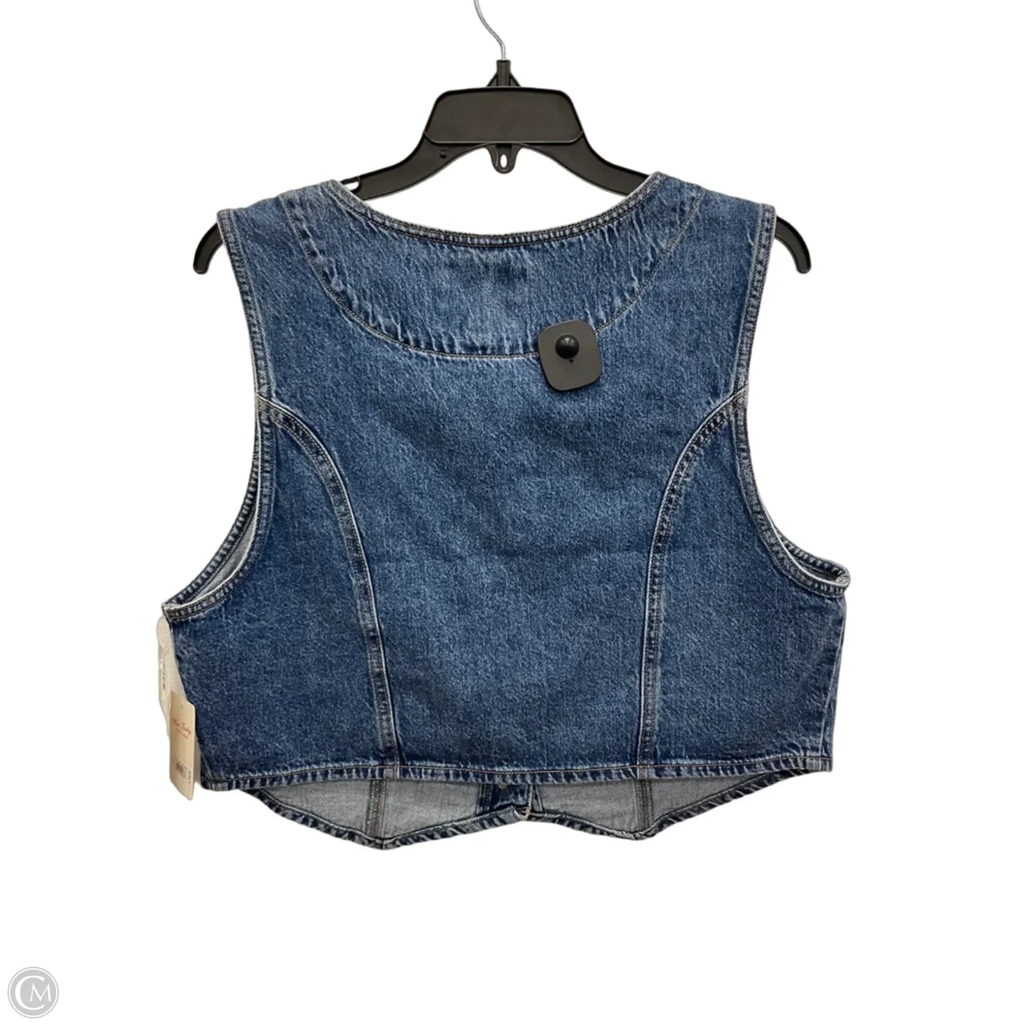 Vest Other By Lucky Brand In Blue Denim, Size: Xl