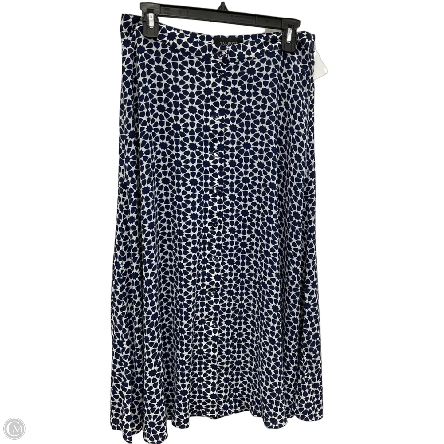 Skirt Maxi By Talbots In Blue, Size: S