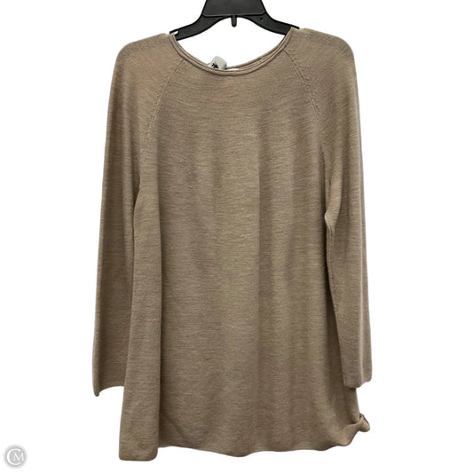 Top Long Sleeve By J. Jill In Beige, Size: Lp
