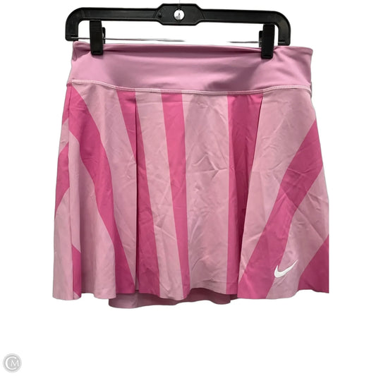 Athletic Skort By Nike Apparel In Pink, Size: M