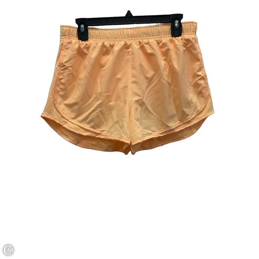 Athletic Shorts By Nike Apparel In Orange, Size: L