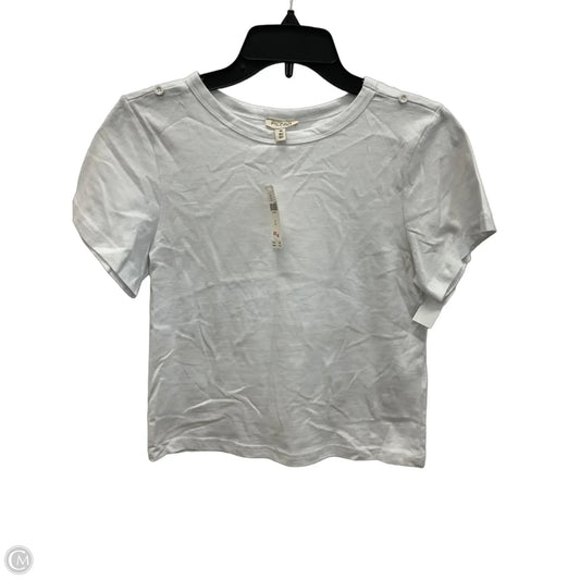 Top Short Sleeve Basic By Pilcro In White, Size: Xs