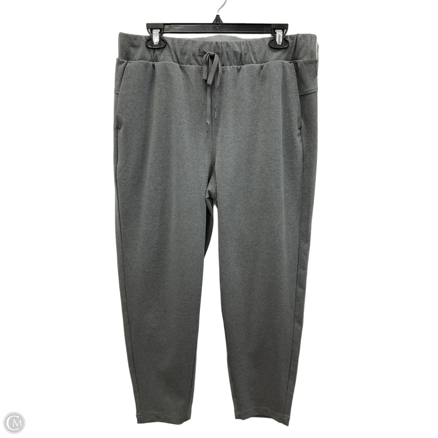 Athletic Pants By Talbots In Grey, Size: L