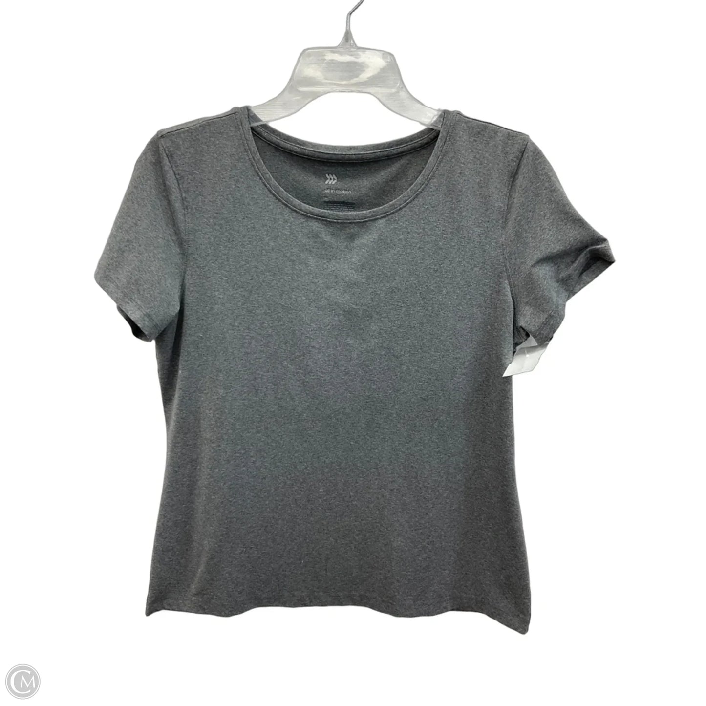 Athletic Top Short Sleeve By All In Motion In Grey, Size: M