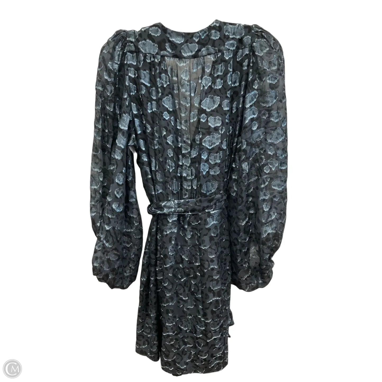 Dress Casual Short By Cma In Black & Blue, Size: M