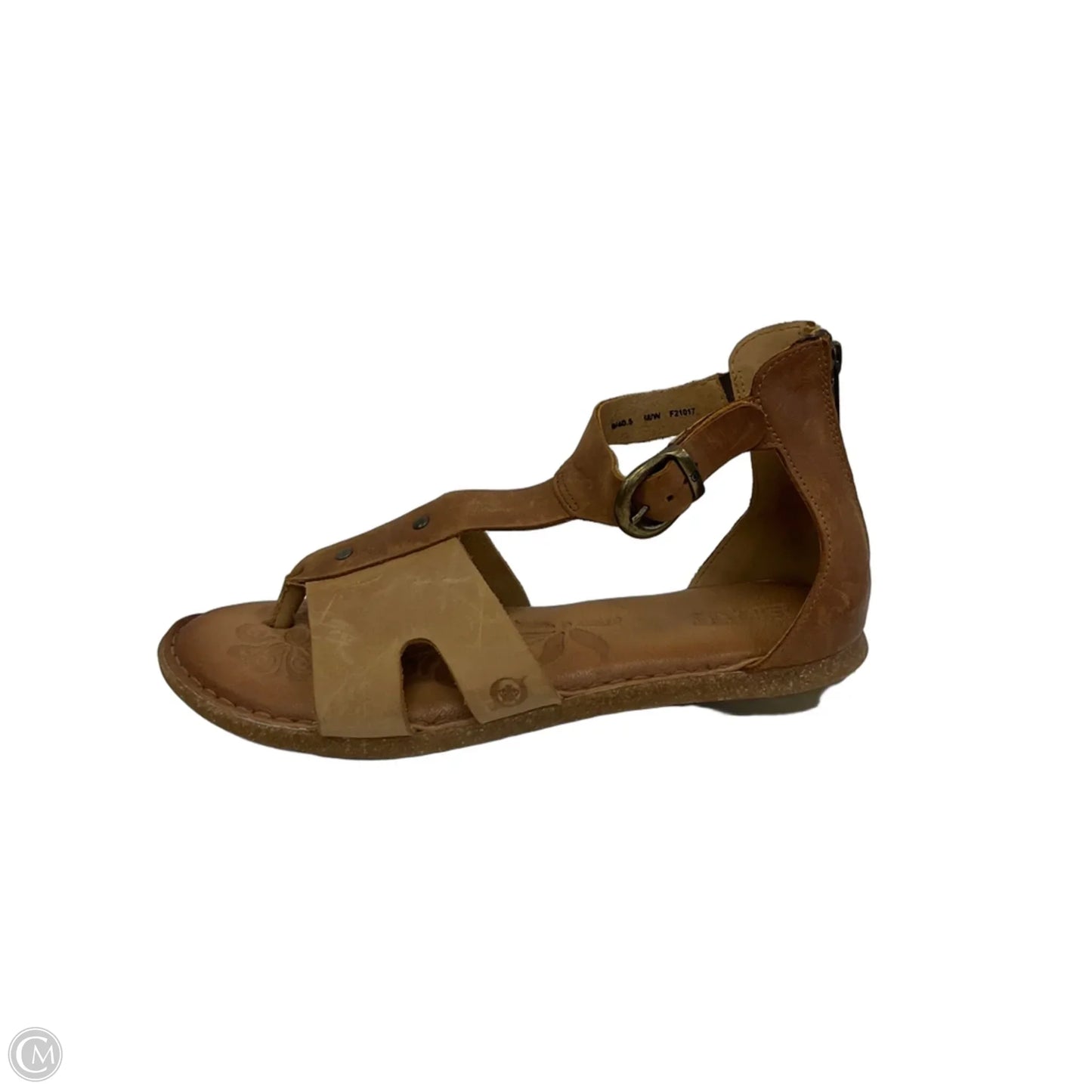 Sandals Flats By Born In Brown, Size: 9