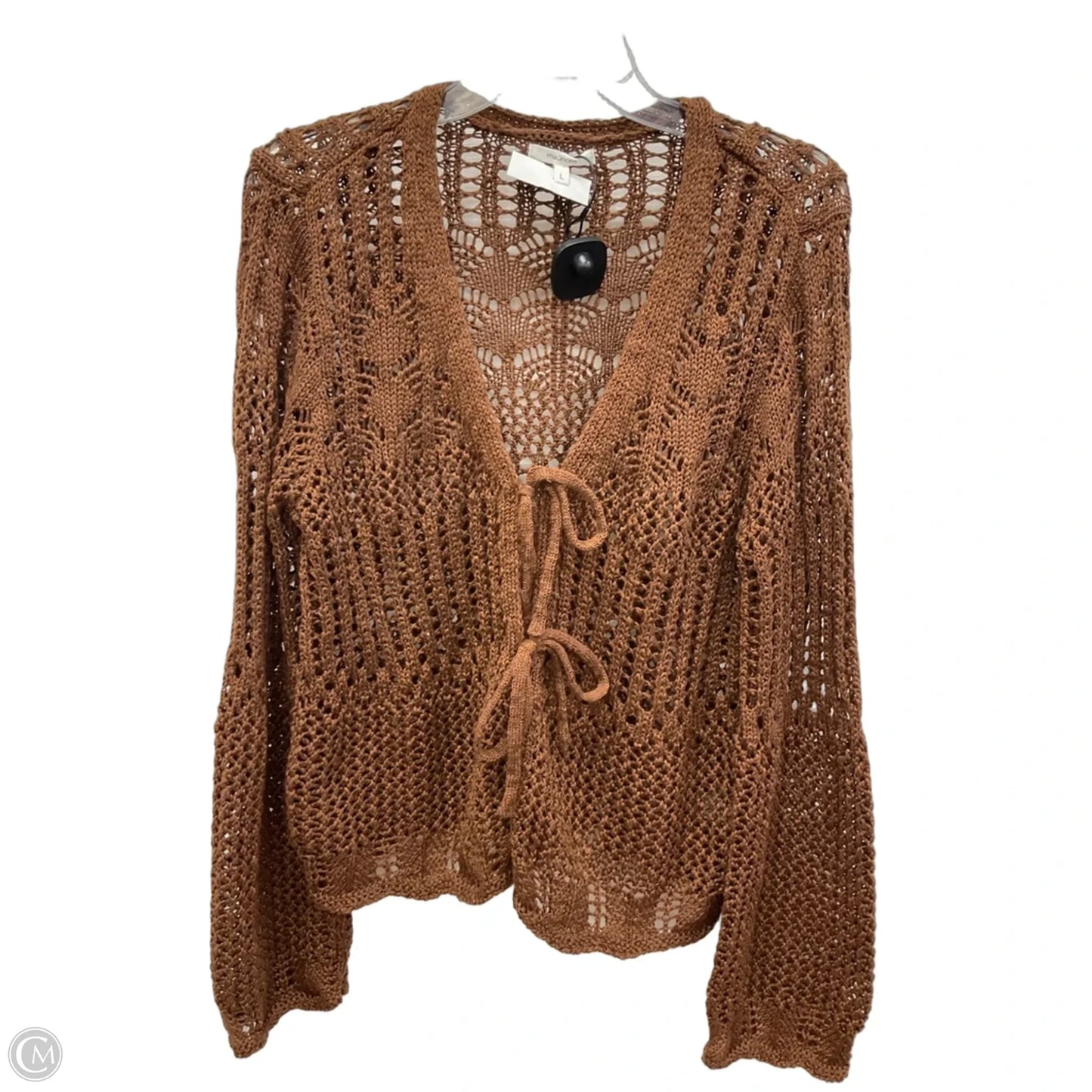 Cardigan By Maurices In Brown, Size: L