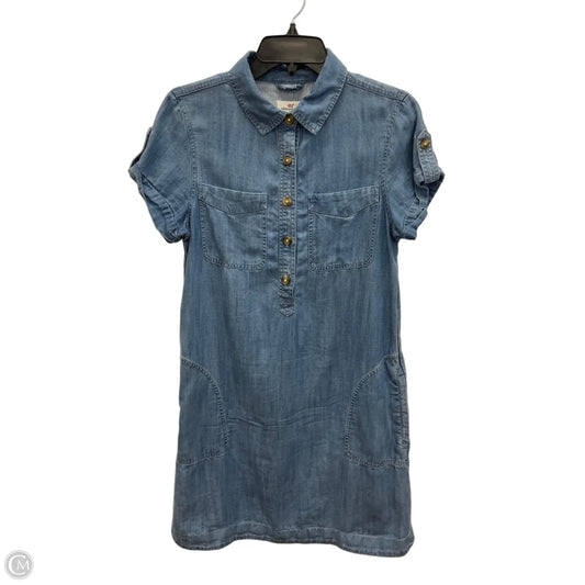 Dress Casual Midi By Vineyard Vines In Blue, Size: S