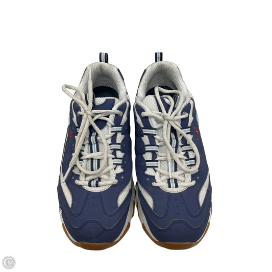 Shoes Athletic By Skechers In Blue, Size: 9