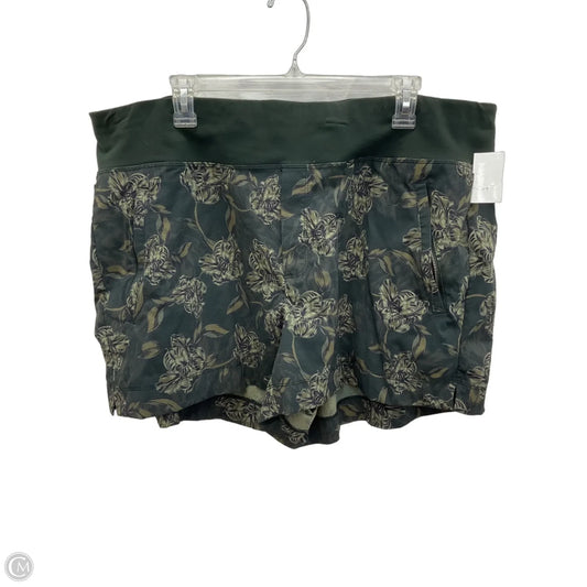 Athletic Skort By Athleta In Green, Size: 2x