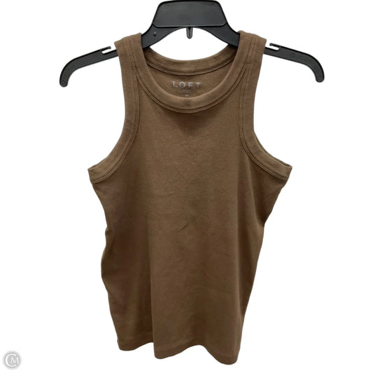 Tank Top By Loft In Brown, Size: M