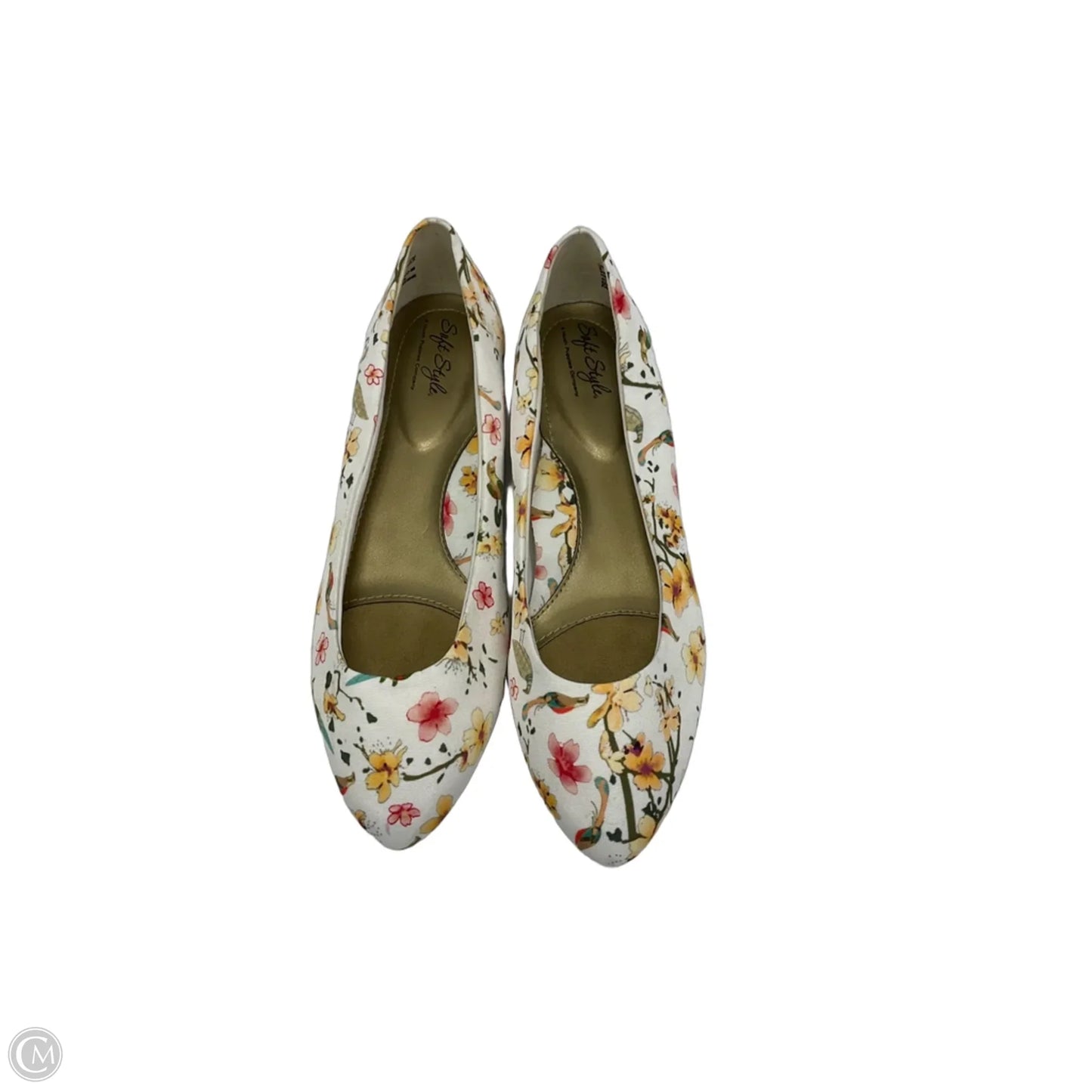 Shoes Flats By Cmf In White, Size: 9