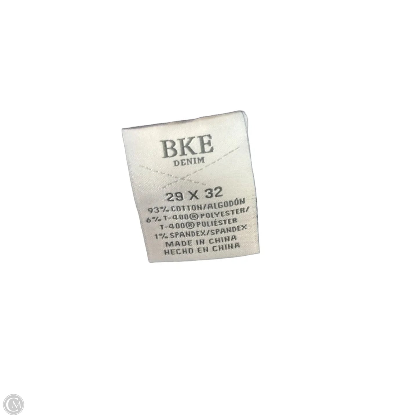 Jeans Straight By Bke In Blue, Size: 6