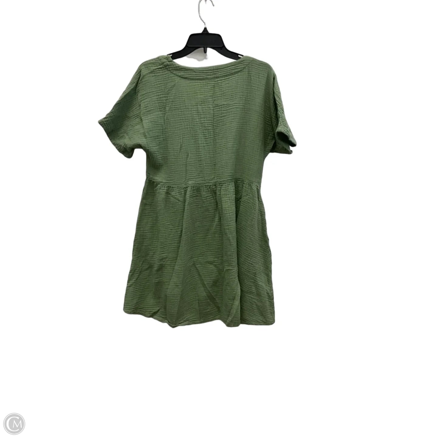 Dress Casual Midi By Madewell In Green, Size: M
