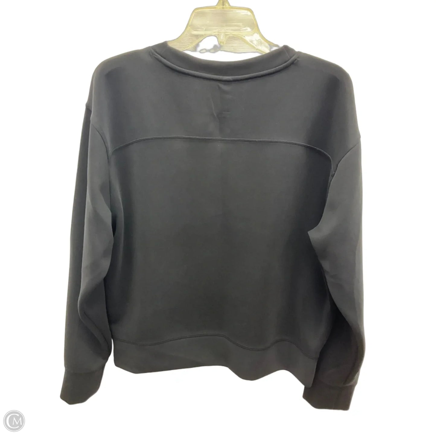 Athletic Sweatshirt Crewneck By A New Day In Black, Size: M