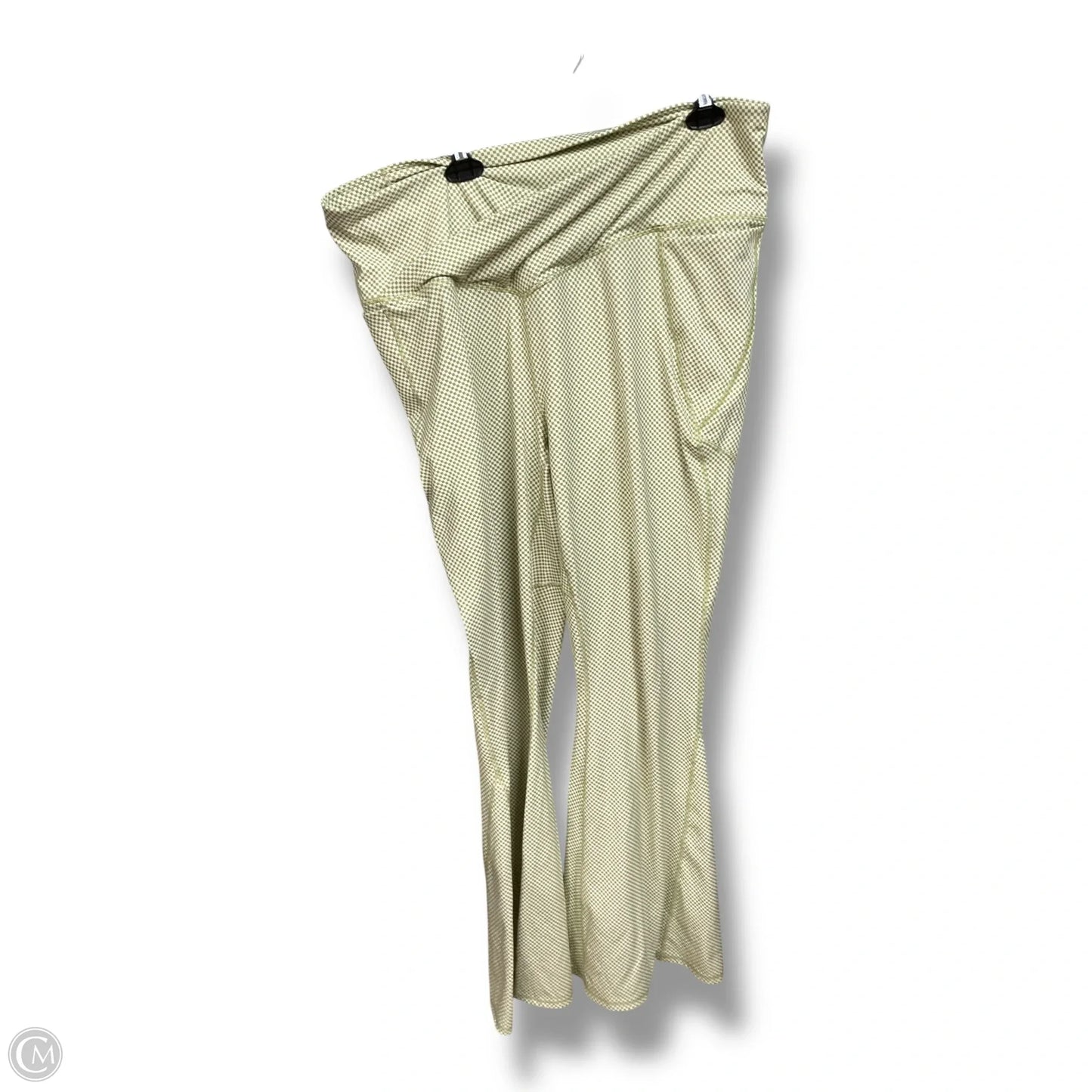 Athletic Pants By Fabletics In Checkered Pattern, Size: 3x