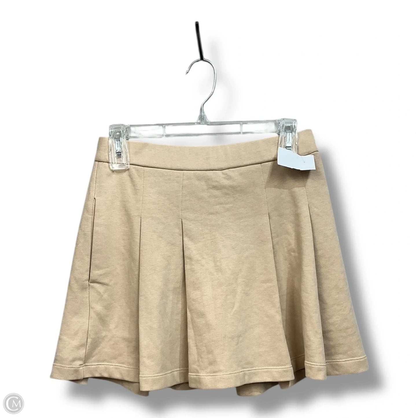 Skort By Express In Tan, Size: Xs
