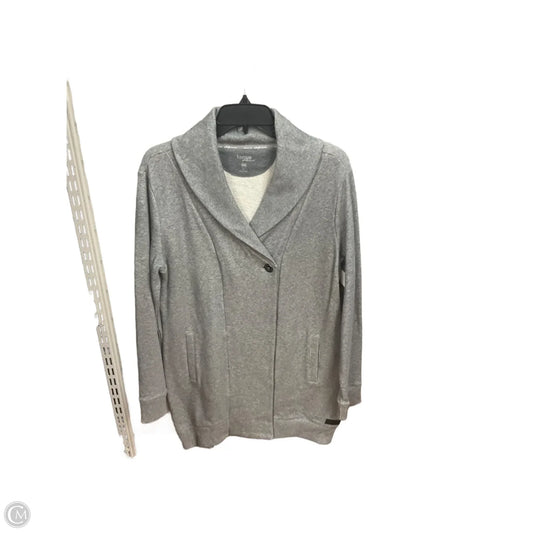 Athletic Jacket By Kensie In Grey, Size: M