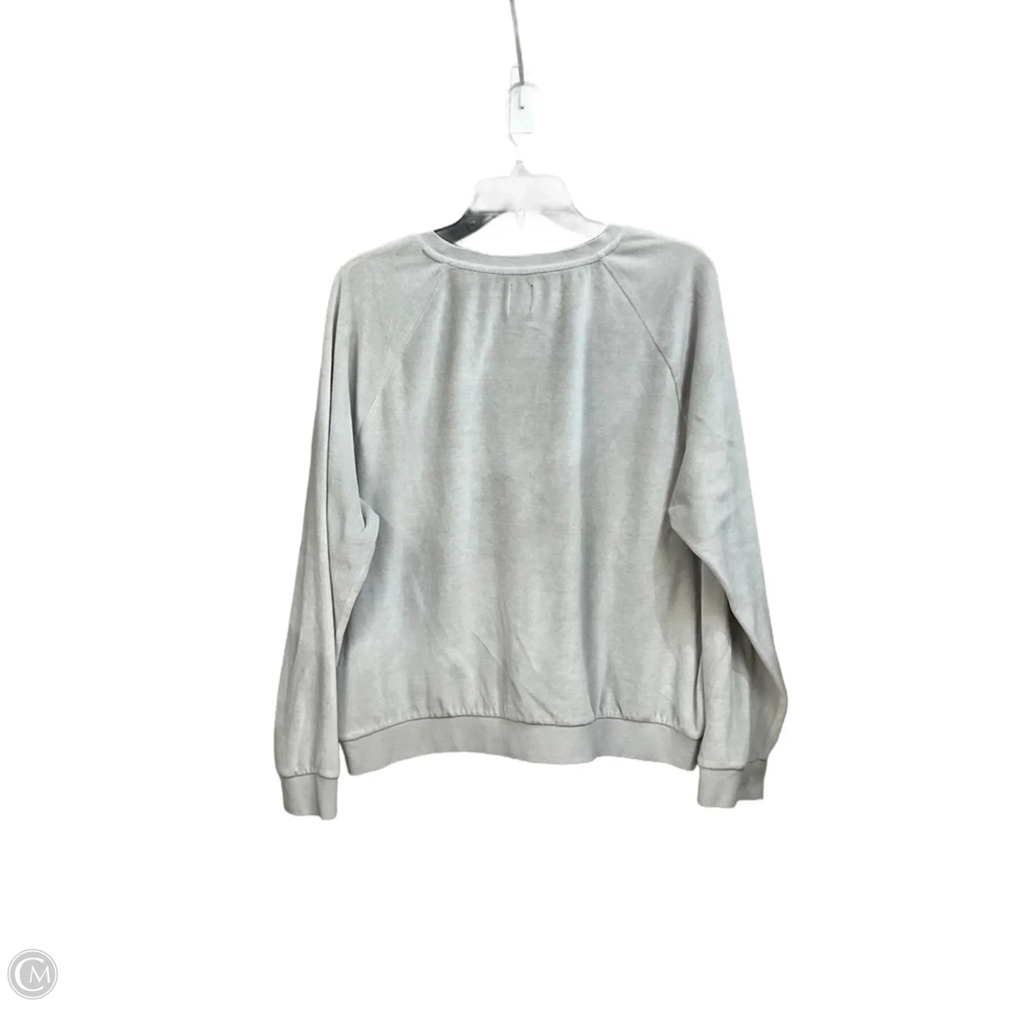 Top Long Sleeve By Gap In Grey, Size: Xl