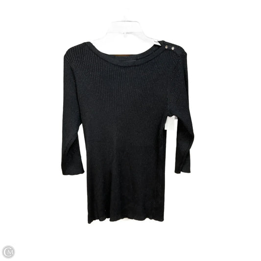 Top Long Sleeve By Lane Bryant In Black, Size: 2x