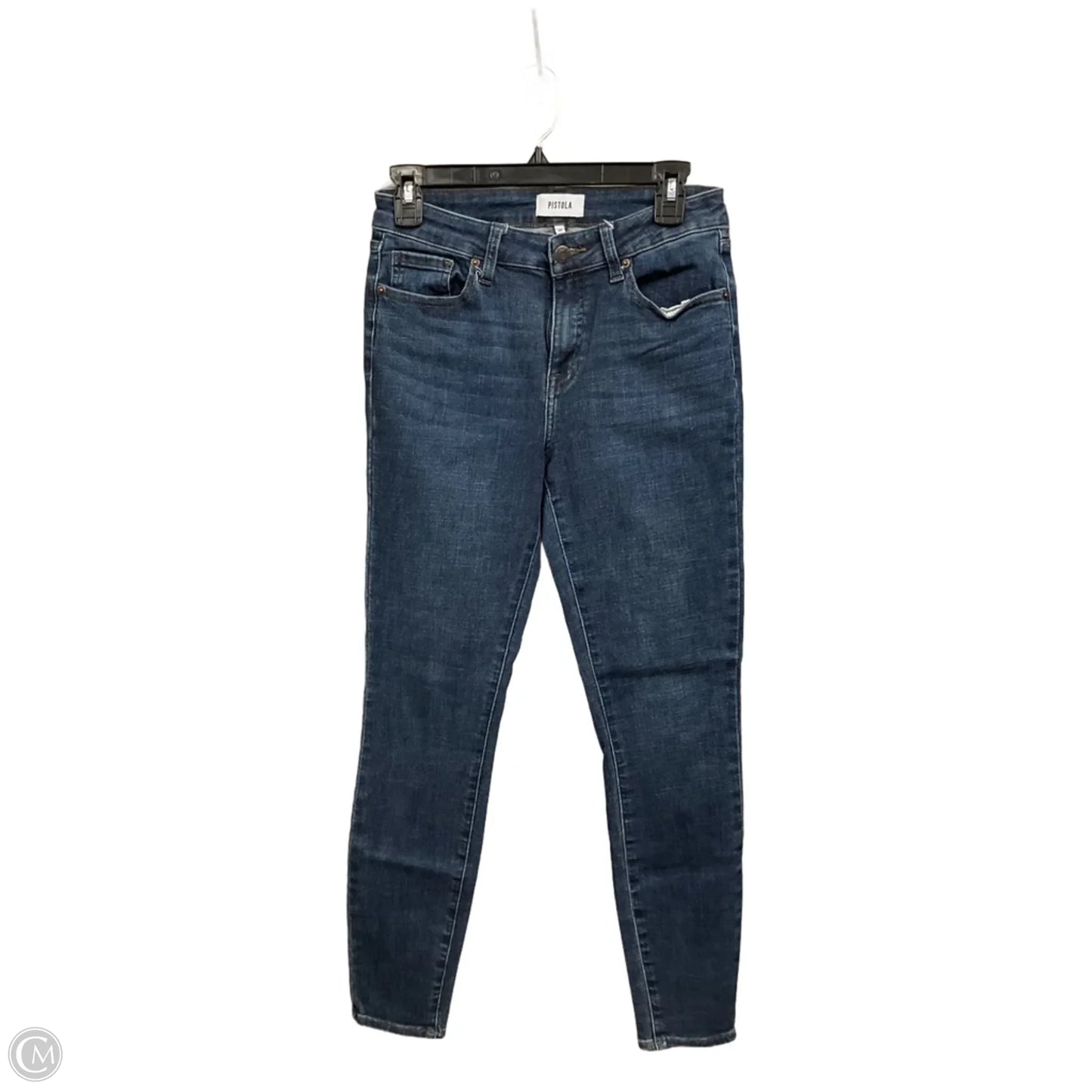 Jeans Skinny By Pistola In Blue Denim, Size: 4