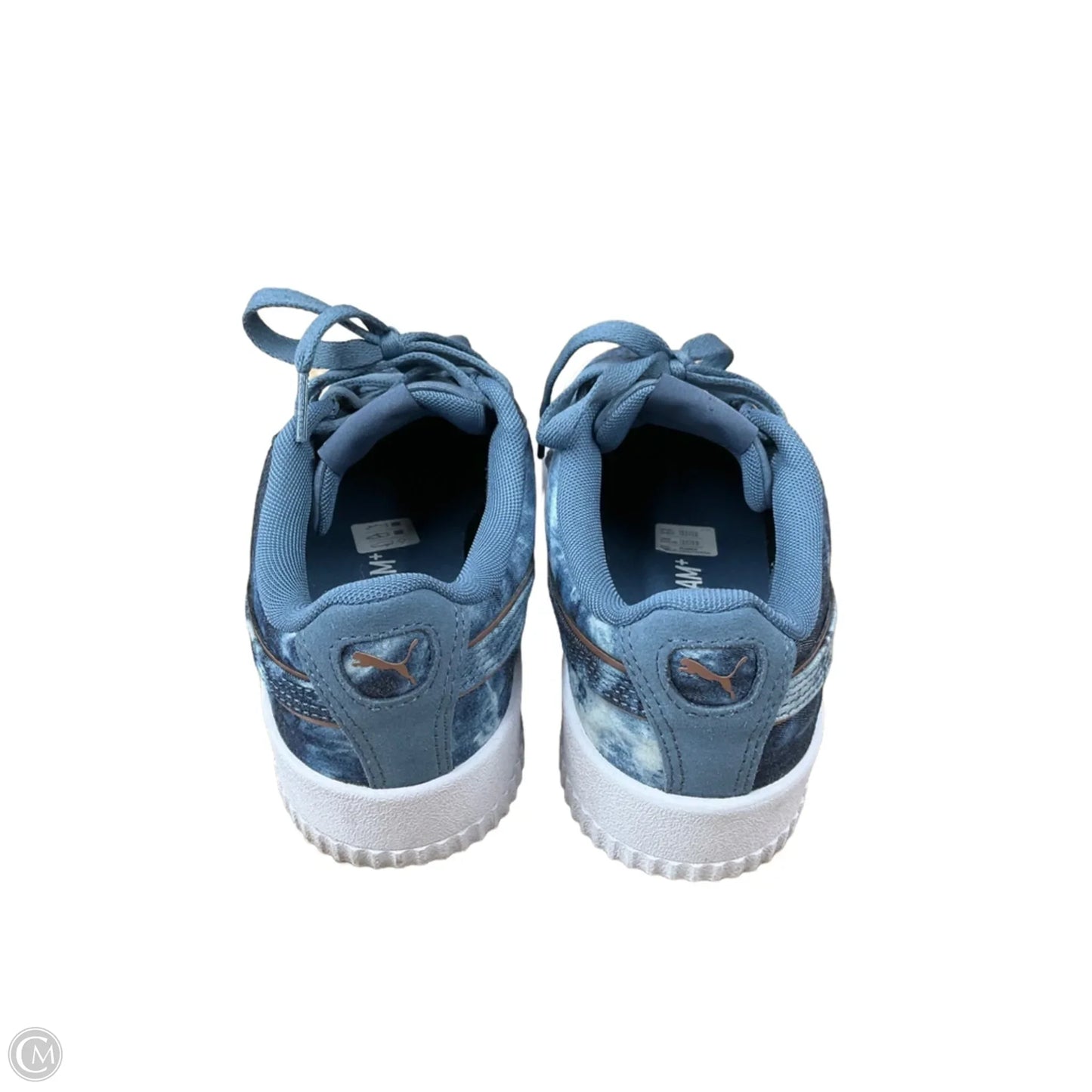Shoes Athletic By Puma In Blue Denim, Size: 8