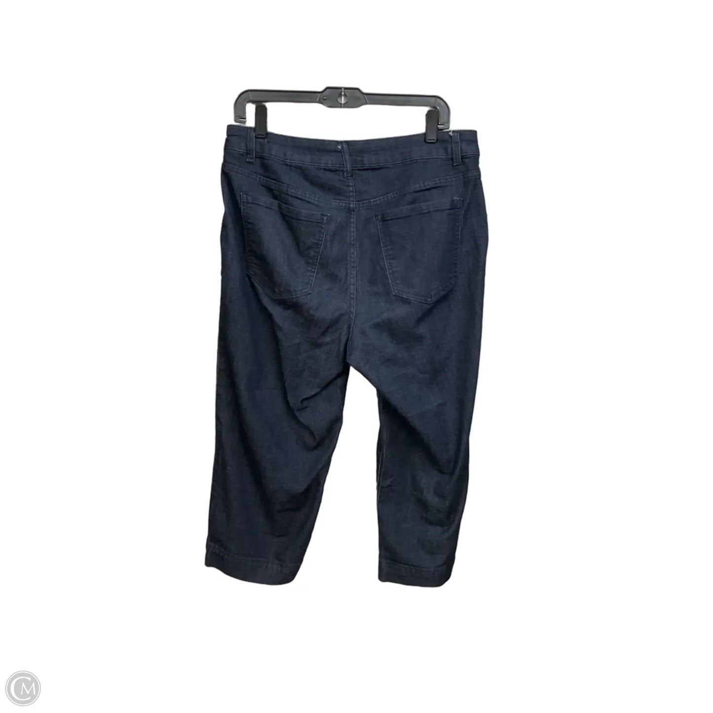 Capris By Rachel Zoe In Blue Denim, Size: 12