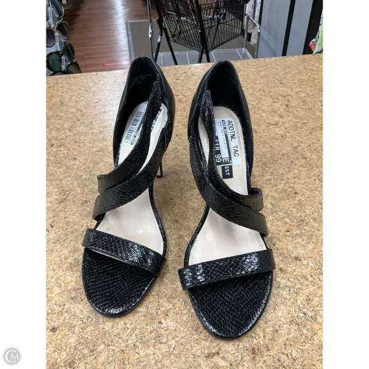 Shoes Heels Stiletto By Nine West In Black, Size: 8.5