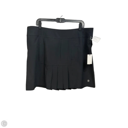 Athletic Skirt By Jofit In Black, Size: Xxl