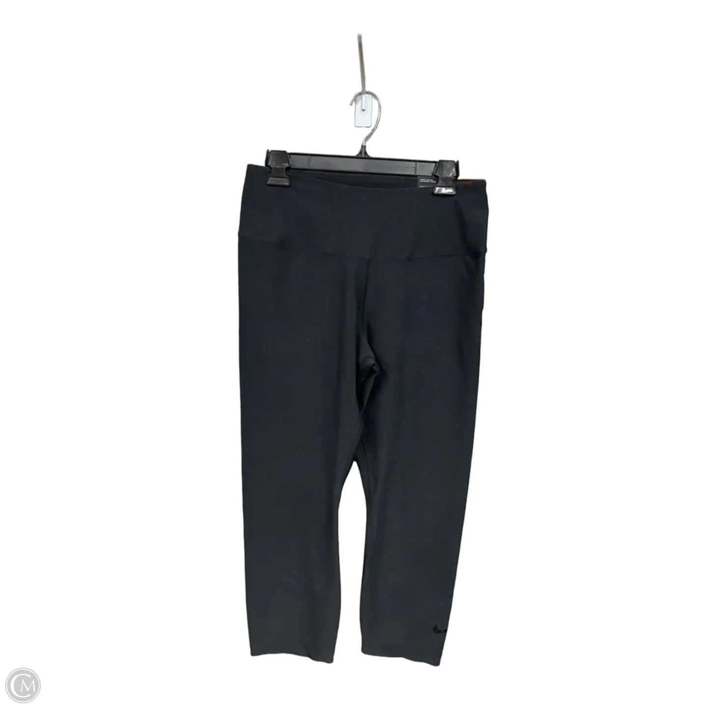 Athletic Capris By Nike Apparel In Black, Size: Xl
