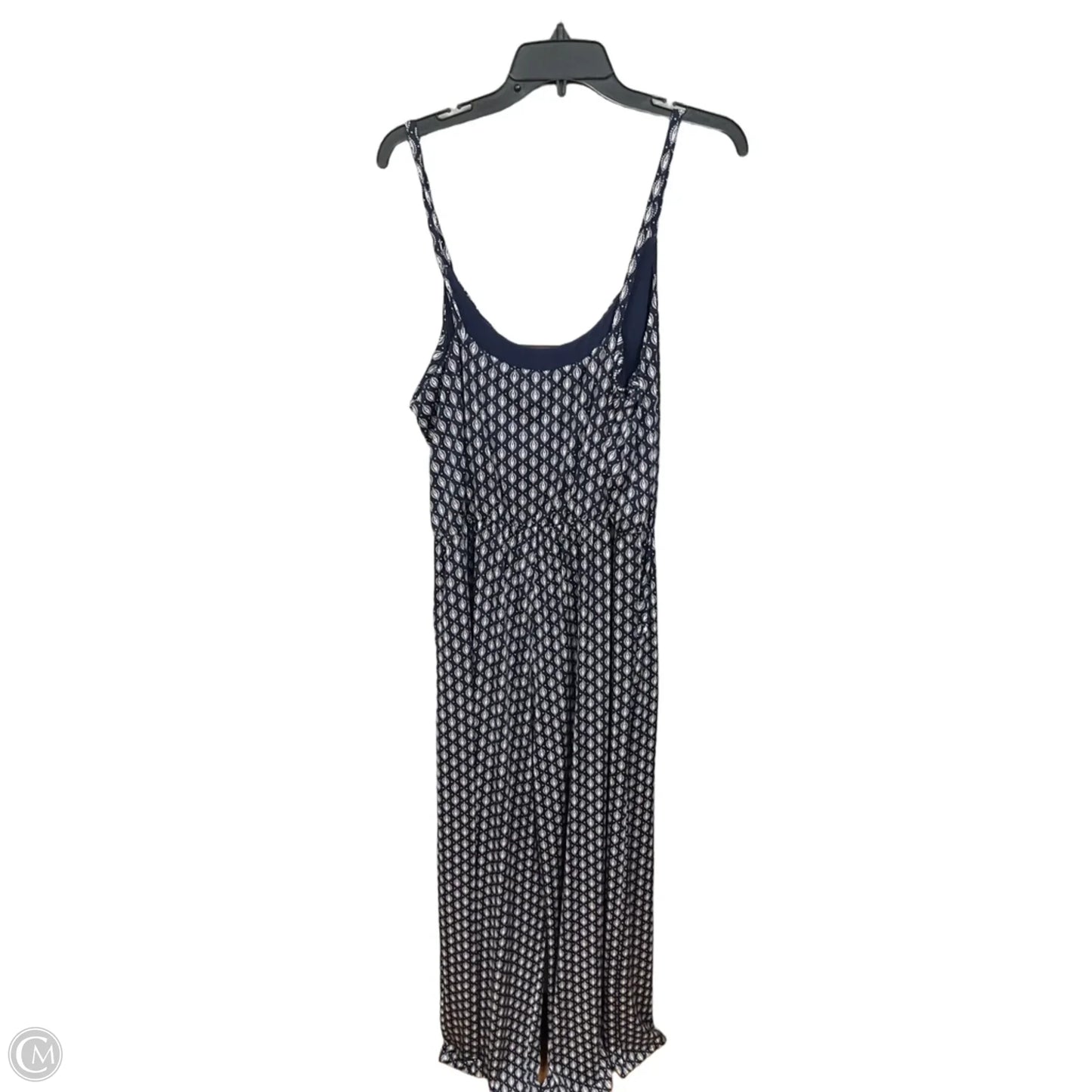 Jumpsuit By Kaileigh In Blue & White, Size: Xl