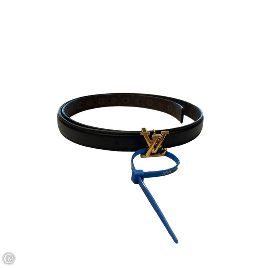 Belt Luxury Designer By Louis Vuitton, Size: Small
