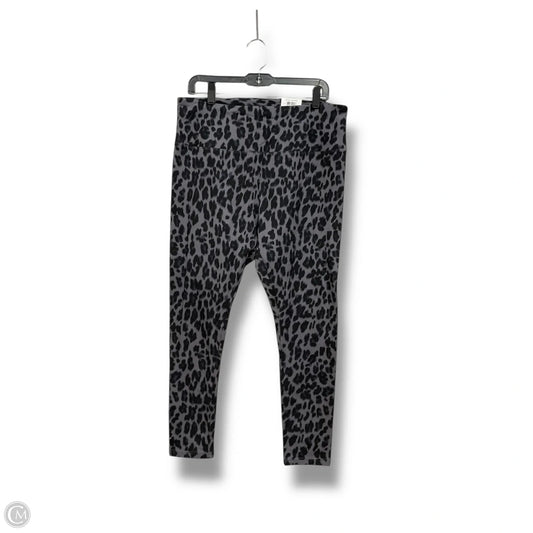 Pants Leggings By Style And Company In Black & Grey, Size: 0x