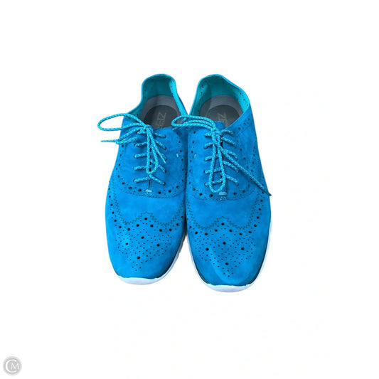 Shoes Flats By Cole-haan In Blue, Size: 8
